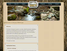 Tablet Screenshot of kansaswildscape.org
